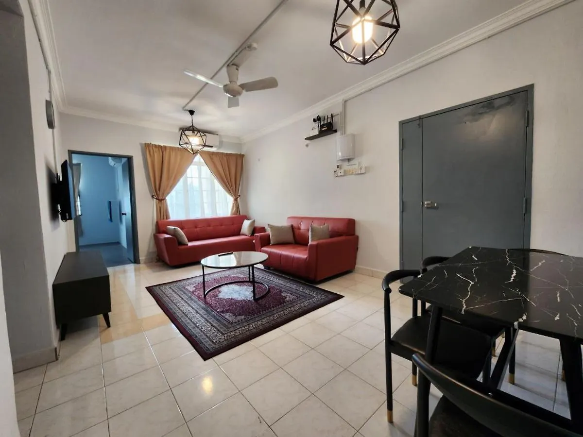 Thetamu Homestay مسلم Pesona Jalan Baharu Appartamento